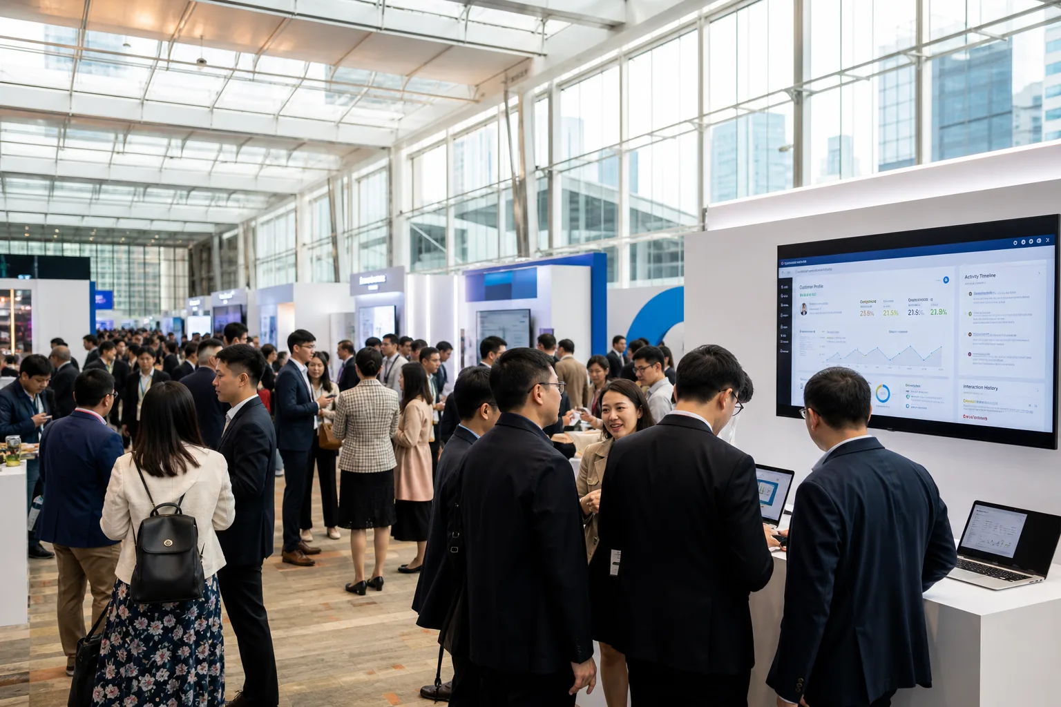 iFX EXPO Asia atmosphere